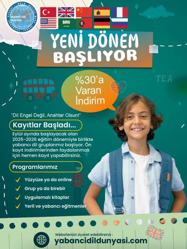 Dil engel değil, anahtar olsun!
🇹🇷🇬🇧🇫🇷🇩🇪🇸🇦🇷🇺🇪🇸🇨🇳🇮🇹🇵🇹 
☎️ İletişim : 0216 370 20 70 
📮 WhatsApp İletişim Hattı ;0216 370 20 70
📬Mail : yabancidildunyasi@gmail.com
.
.
#english #ingilizceöğreniyorum #ingilizce  #ingilizceöğretmeni #türkçe #ingilizcedersi #türkçeöğretmeni #ingilizcedersi #ingilizcekursu #ingilizcee #ingilizceöğren #ingilizcesozler #almancaöğreniyorum #almanca #almancakursu #dilöğren #dilokulu #yabancıdil #ingilizcen #ingilizceşarkılar #maltepe #english #ingilizcesözler #ingilizceöğreniyorum  #ingilizce #ingilizceöğretmeni #ingilizcekelime #ingilizcedersi #ingilizcekursu #ingilizcee #ingilizceöğren #ingilizcesozler #almancaöğreniyorum #almanca #almancakursu #dilöğren #dilokulu #yabancıdilkursu #yabancıdiller #maltepe #işingilizcesi #maltepesahil #hemşire #istanbul #istanbul🇹🇷 #yabancıdildünyası